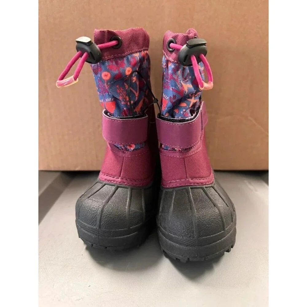 Columbia kids size 8 Waterproof Winter Snow Boots